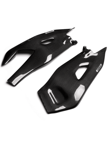 CARBON 2 RACE Protector Basculante de fibra de carbono YAMAHA R1 2015-2021