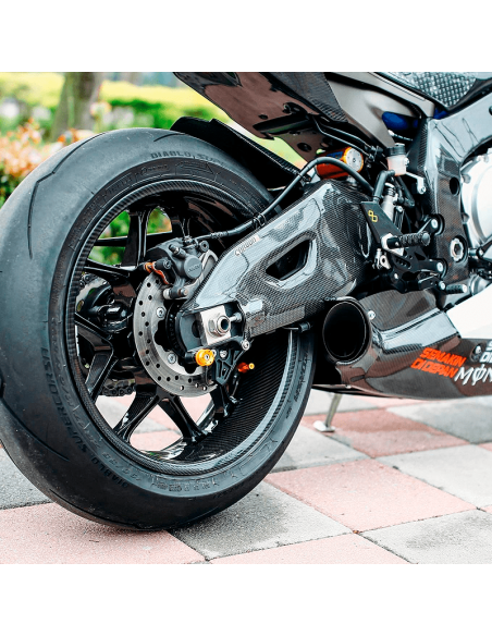CARBON 2 RACE Protector Basculante de fibra de carbono YAMAHA R1 2015-2021