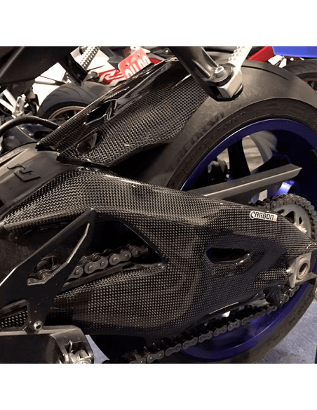 Protector Basculante de fibra de carbono YAMAHA R1 2015-2020