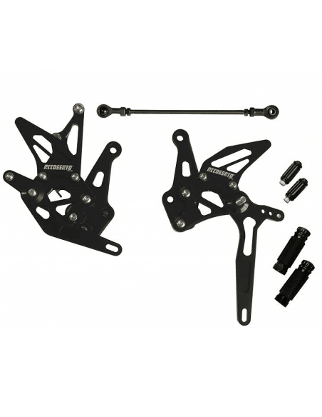 ACCOSSATO Estriberas para YAMAHA YZF-R6 2017-2021 ref: FT107