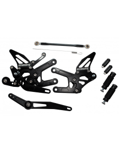 ACCOSSATO Estriberas para YAMAHA YZF-R6 2006-2012 ref: FT046