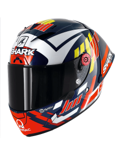 CASCO SHARK RACE-R PRO GP REPLICA ZARCO SIGNATURE BLUE / WHITE / RED