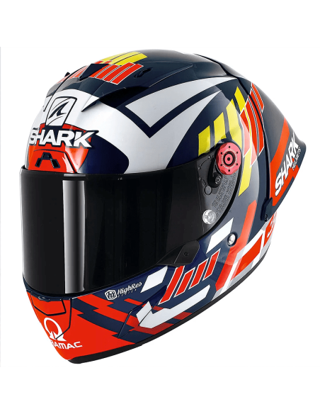 CASCO SHARK RACE-R PRO GP REPLICA ZARCO SIGNATURE BLUE / WHITE / RED