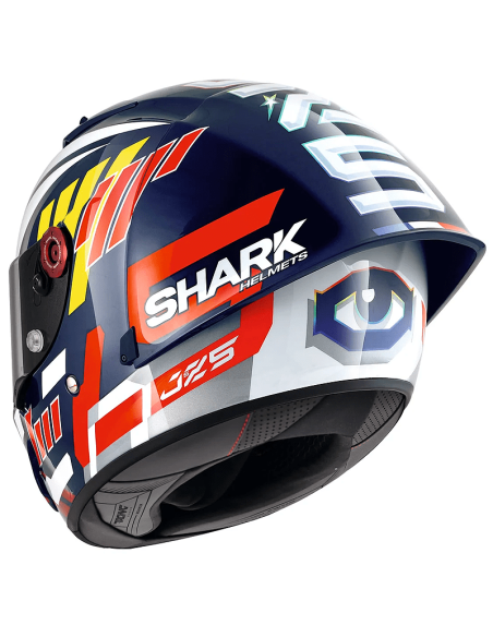 CASCO SHARK RACE-R PRO GP REPLICA ZARCO SIGNATURE BLUE / WHITE / RED