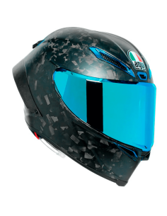 CASCO AGV PISTA GP RR FUTURO CARBONIO FORGIATO / ELETTRO IRIDIUM LIMITED EDITION