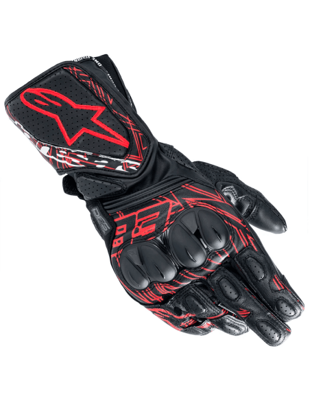 GUANTES ALPINESTARS MM93 TWING RING V2 BLACK / BRIGHT RED
