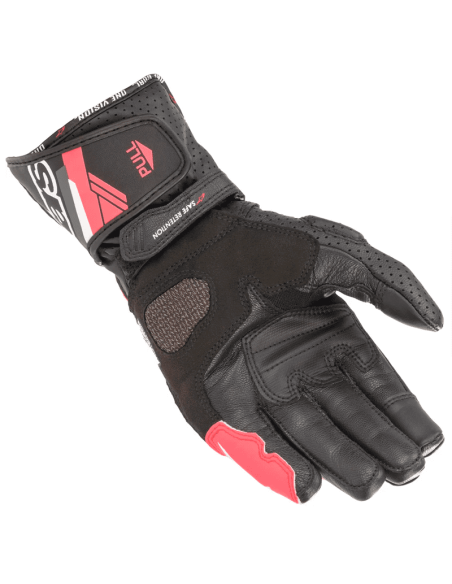 GUANTES ALPINESTARS STELLA SP-8 V3 MUJER BLACK / WHITE / DIVA PINK