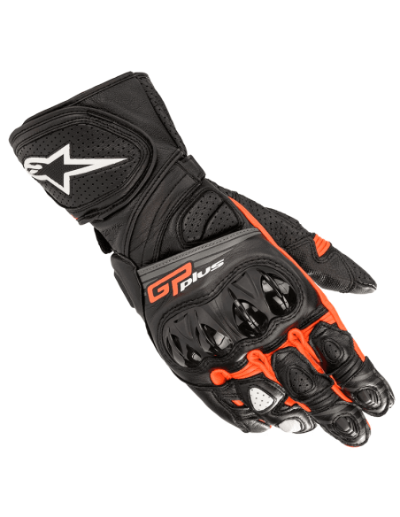 GUANTES ALPINESTARS GP TECH V2 BLACK / RED FLUO