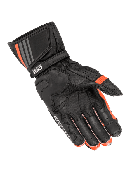 GUANTES ALPINESTARS GP TECH V2 BLACK / RED FLUO