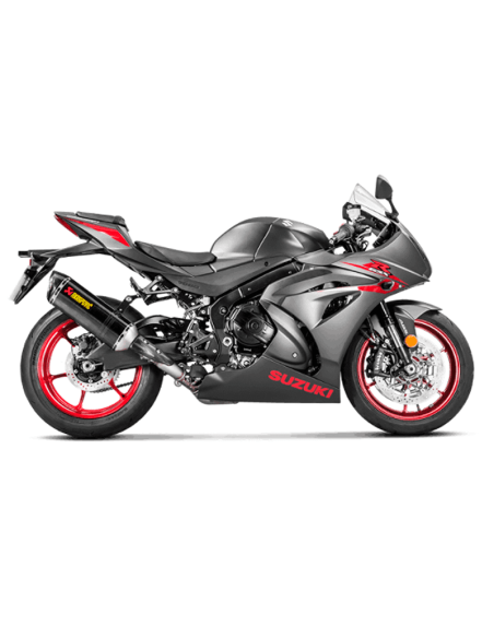 AKRAPOVIC SLIP ON CARBON SCHALLDÄMPFER SUZUKI GSX-R 1000 2017-2022