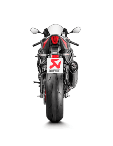 AKRAPOVIC SLIP ON CARBON SCHALLDÄMPFER SUZUKI GSX-R 1000 2017-2022