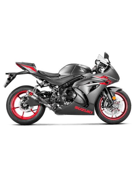AKRAPOVIC TITAN SCHALLDÄMPFER SUZUKI GSX-R 1000 2017-2022