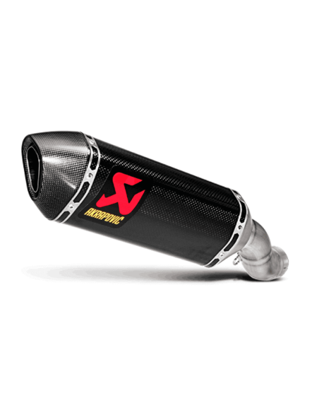 AKRAPOVIC SILENCIADOR SLIP ON CARBONO KAWASAKI ZX-10R/RR 2016-2020 REF: S-K10SO16-HZC + P-MBK10E2
