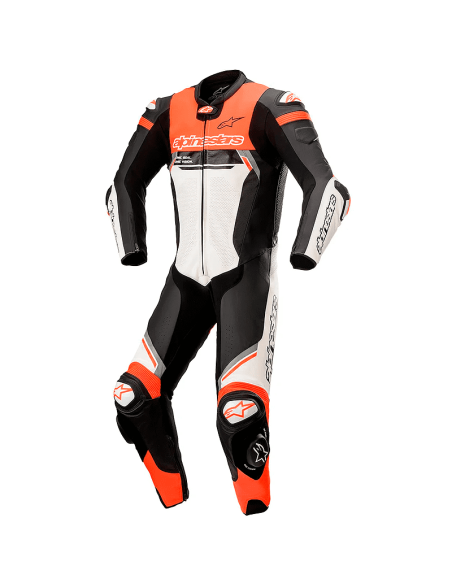 MONO ALPINESTARS MISSILE V2 IGNITION PROFESSIONAL BLACK / WHITE / RED FLUO