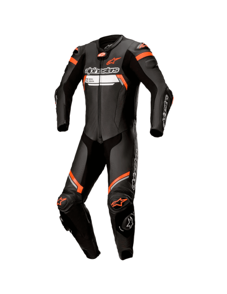MONO ALPINESTARS MISSILE V2 IGNITION PROFESSIONAL BLACK / RED FLUO
