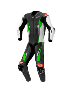MONO ALPINESTARS RACING ABSOLUTE PROFESSIONAL FOR TECH-AIR BLACK / WHITE / GREEN FLUO