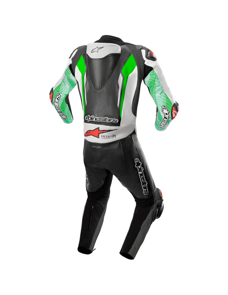 MONO ALPINESTARS RACING ABSOLUTE PROFESSIONAL FOR TECH-AIR BLACK / WHITE / GREEN FLUO