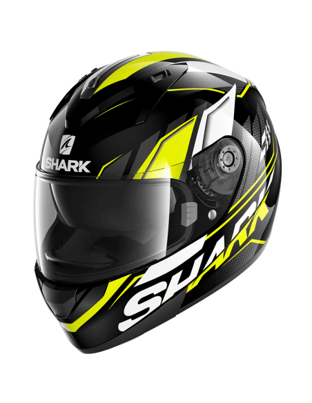CASCO SHARK RIDILL 1.2 PHAZ BLACK / YELLOW / WHITE