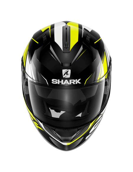 CASCO SHARK RIDILL 1.2 PHAZ BLACK / YELLOW / WHITE