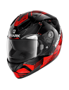 CASCO SHARK RIDILL 1.2 MECCA BLACK / RED / SILVER