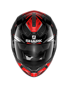 CASCO SHARK RIDILL 1.2 MECCA BLACK / RED / SILVER 2