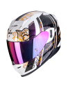 CASCO SCORPION EXO-520 AIR FASTA WHITE CHAMELEON