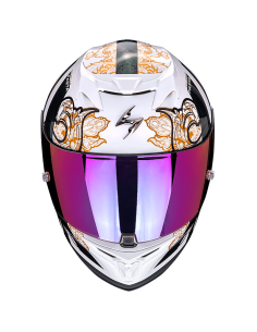 CASCO SCORPION EXO-520 AIR FASTA WHITE CHAMELEON 2
