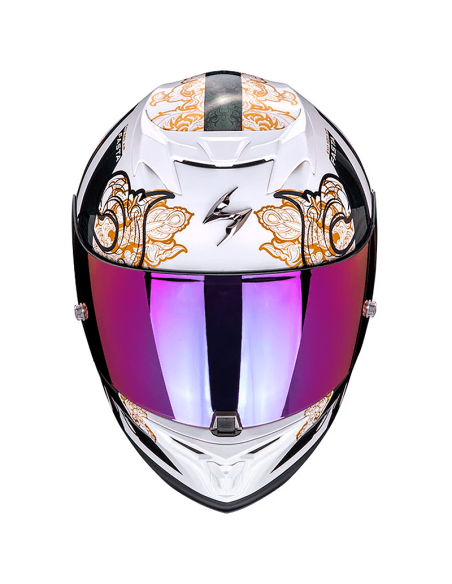 CASCO SCORPION EXO-520 AIR FASTA WHITE CHAMELEON