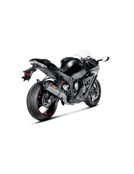 SCHALLDÄMPFER AKRAPOVIC KAWASAKI ZX-10 R 2011-15 NICHT ZUGELASSEN