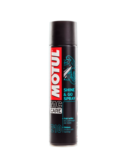 Motul Spray de limpieza E10 Shine & Go