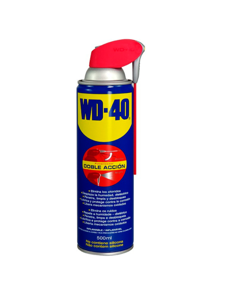Aceite Multiusos WD40 Doble Acción 500ml
