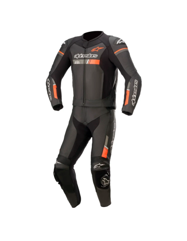 MONO ALPINESTARS GP FORCE V2 CHASER PROFESSIONAL BLACK / RED FLUO