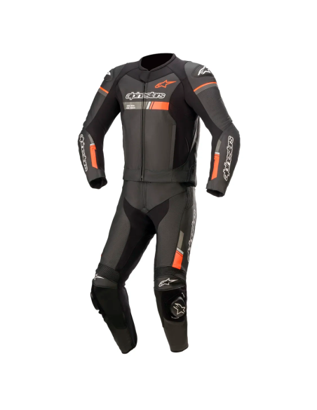 MONO ALPINESTARS GP FORCE V2 CHASER PROFESSIONAL BLACK / RED FLUO