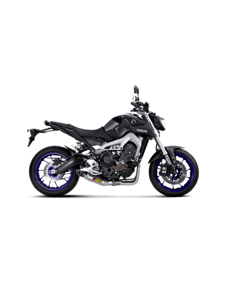 AKRAPOVIC ESCAPE COMPLETO TITANIO RACING YAMAHA MT-09 / FZ9 2014-16 S-Y9R3-HAFT