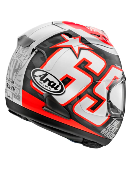CASCO ARAI RX-7V NICKY HAYDEN RESET