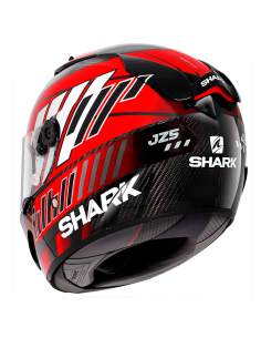CASCO SHARK RACE-R PRO CARBON REPLICA ZARCO SPEEDBLOCK CARBON / RED / WHITE 2