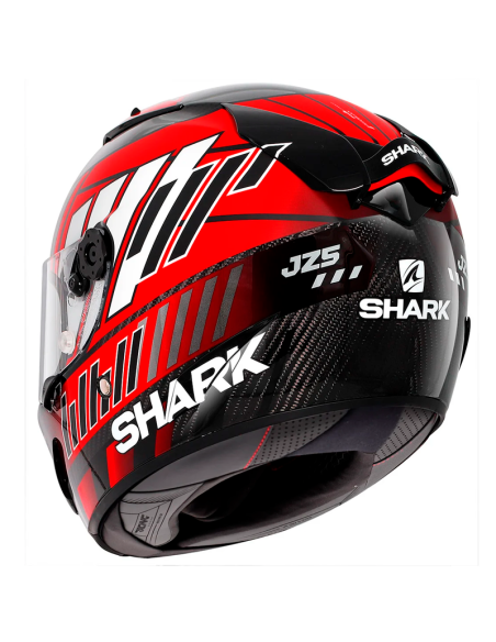 copy of HELM SHARK RACE-R PRO CARBON REPLIK LORENZO 2019 CARBON / BLAU / ROT