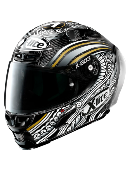 CASCO X-LITE X-803 RS ULTRA CARBON REPLICA ARON CANET TEST CARBON