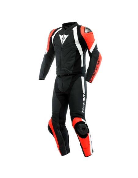 MONO DAINESE AVRO 4 BLACK-MATT / FLUO-RED / WHITE