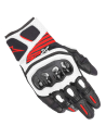 GUANTES ALPINESTARS SP X AIR CARBON V2 BLACK / WHITE / RED FLUO