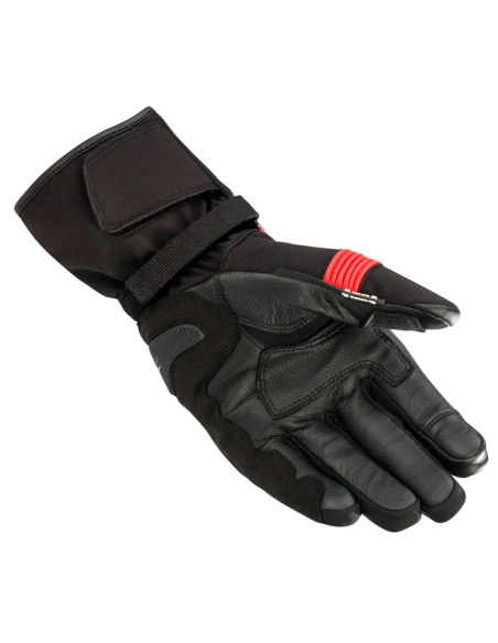 GUANTES ALPINESTARS VALPARAISO V2 DRYSTAR BLACK / BRIGHT RED