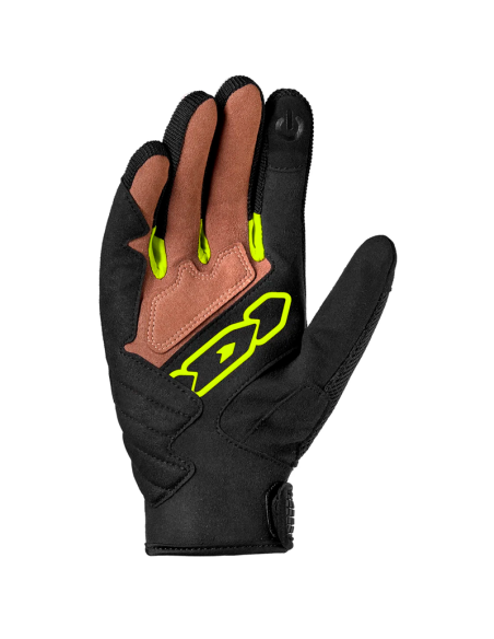 GUANTES SPIDI G-WARRIOR BLACK / YELLOW FLUO