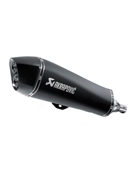 DÄMPFER AKRAPOVIC EDELSTAHL PIAGGIO BEVERLY 400/500 08-13