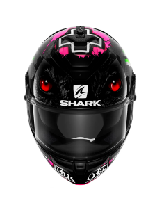CASCO SHARK SPARTAN GT CARBON REPLICA REDDING SIGNATURE CARBON / RED / GREEN 2