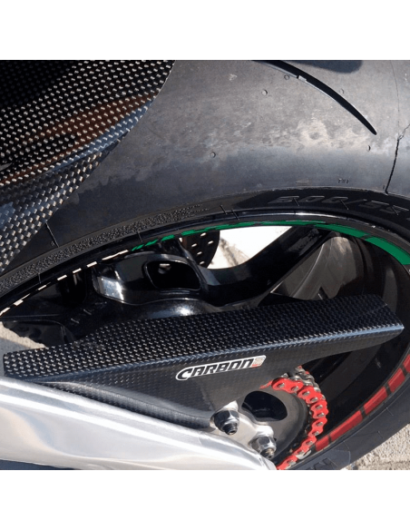 CARBON 2 RACE Protector Cadena Carbono APRILIA RSV4 2009-2021