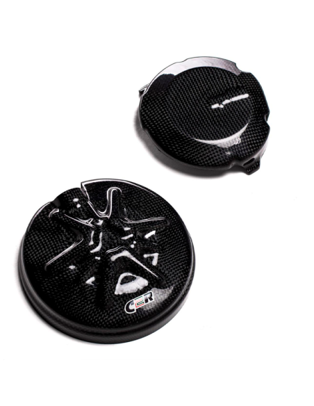 CARBON 2 RACE Protectores / Tapas Motor Carbono APRILIA RSV4 2009-2021