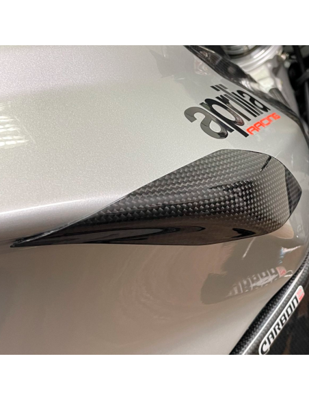 CARBON 2 RACE Deslizadores de Depósito Carbono APRILIA RSV4 RR / RF 2015-2021