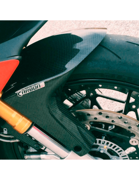 CARBON 2 RACE Guardabarros Delantero Carbono APRILIA TUONO V4 1000 / 1100RR 2011-2019