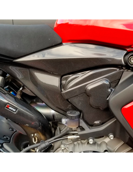 CARBON 2 RACE Protector Sub Chasis Carbono DUCATI PANIGALE V2