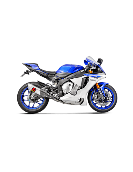 AKRAPOVIC ESCAPE COMPLETO TITANIUM YAMAHA R1 / R1M 2015-2019 S-Y10E3-APT